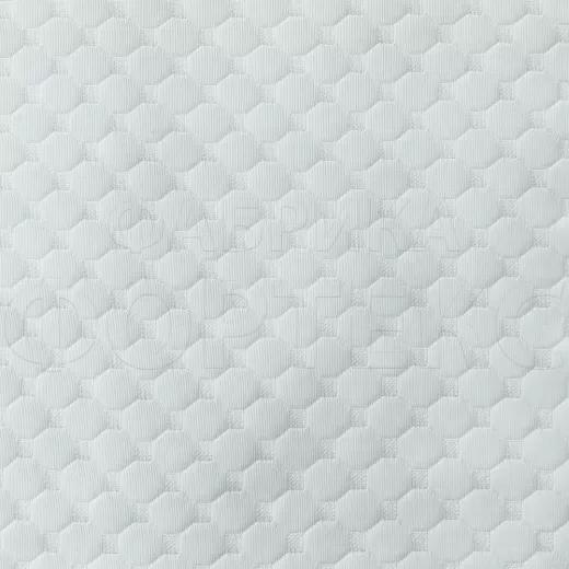 Матрасные комплектующие Матрасные ткани Трикотаж Матрасная ткань Соты X3174 белый купить ОПТОМ Фортекс