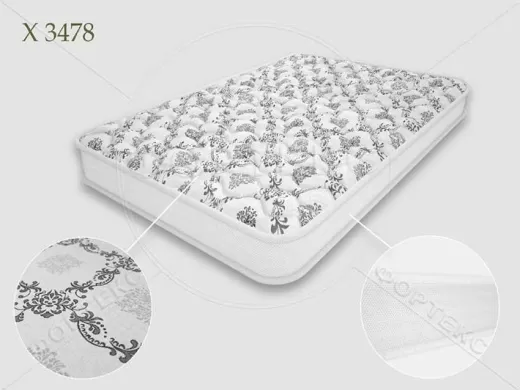 Матрасная ткань 3D сетка белая