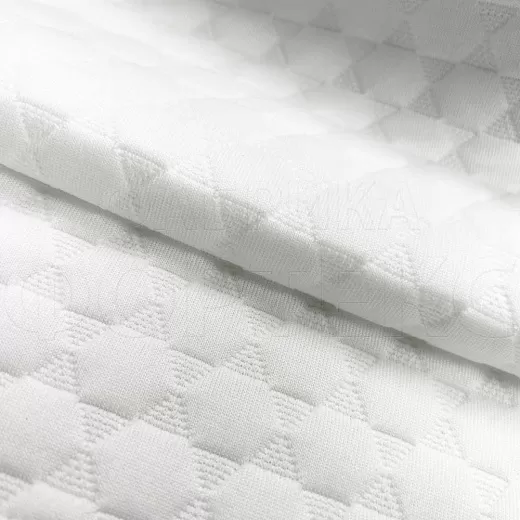 Матрасные комплектующие Матрасные ткани Трикотаж Трикотаж F018 белый купить ОПТОМ Фортекс