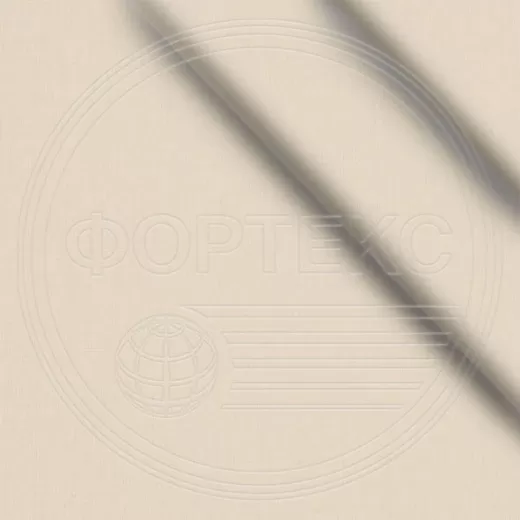 Ткань Тик хлопок однотонный 3A9-Creme Brulee оттенки бежевого, без рисунка