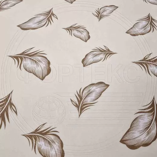 Микрофайбер набивной 5BJ-1844-2 Перо бежевого цвета