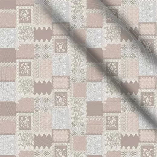 Микрофайбер набивной-пигмент 5BJ-7144-6 Вышивка беж