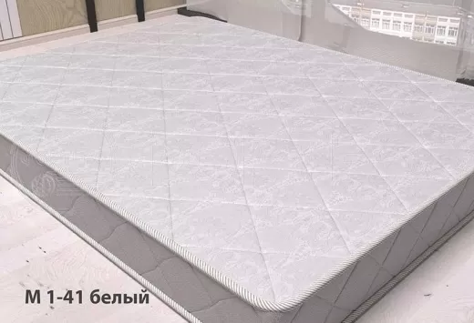 Ткань жаккард полиэстер для матраса M1-41 white