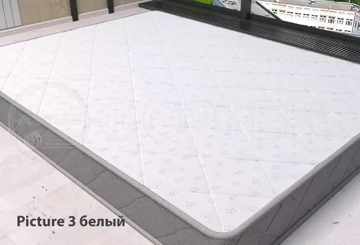 Ткань жаккард полиэстер для матраса Picture 3 белый
