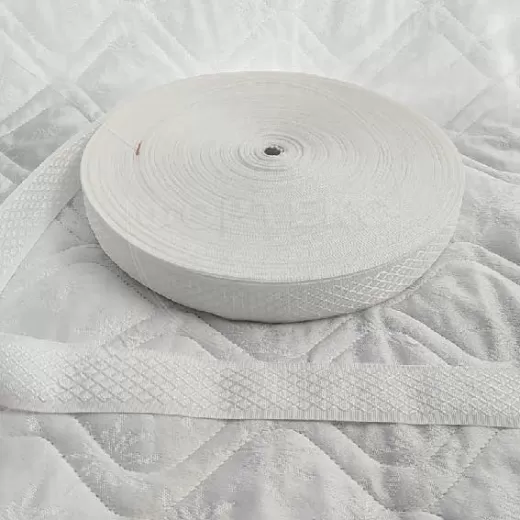 Лента окантовочная блестящая АР-Ут белая