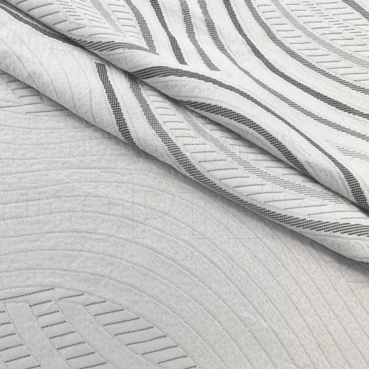 Трикотаж Фабрики Матрасная ткань ST 062-D Grey-P-180 FS купить ОПТОМ Фортекс