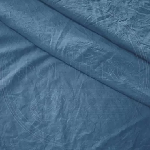 Микрофибра мятая 5BJ-Moonlight Blue 18-4027 C синего цвета
