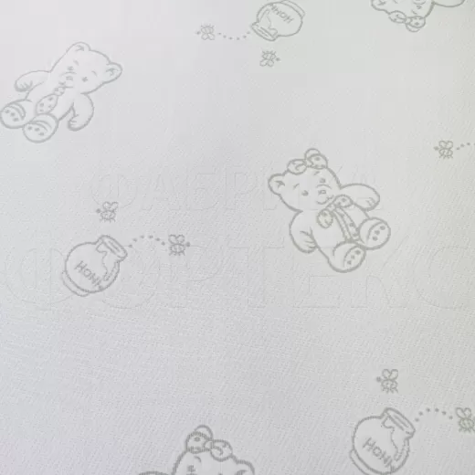 Матрасные комплектующие Матрасные ткани Трикотаж Трикотаж X4090 бело-синий купить ОПТОМ Фортекс