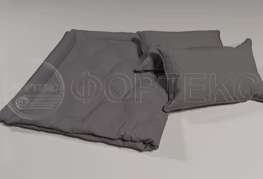 Микрофайбер однотонный 85 гр. Charcoal Gray пантон 18-0601