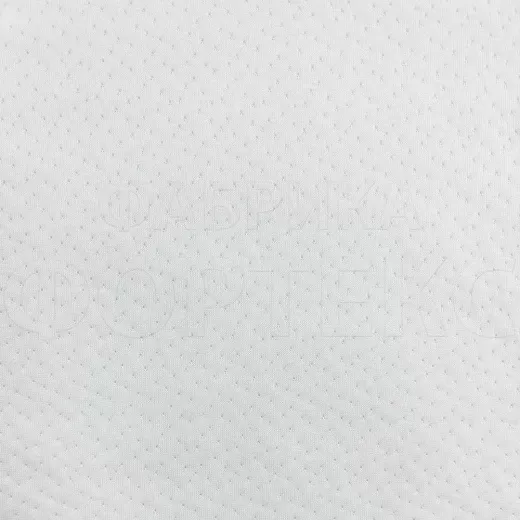 Матрасные комплектующие Матрасные ткани Трикотаж Матрасная ткань Точки хаос O215 белый купить ОПТОМ Фортекс