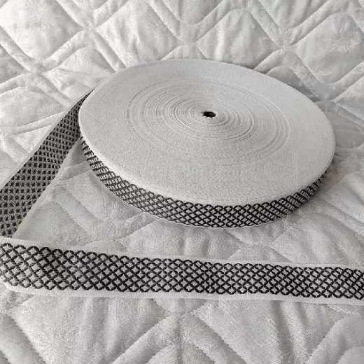 Лента окантовочная цветная AР ромб 9.2 темно-серая