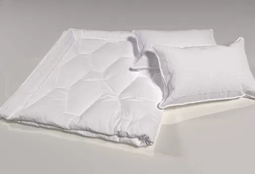 Поликоттон однотонный 01-White без рисунка