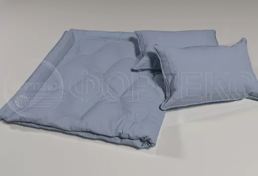 Микрофайбер однотонный 85 гр. Blue Fog пантон 15-4008