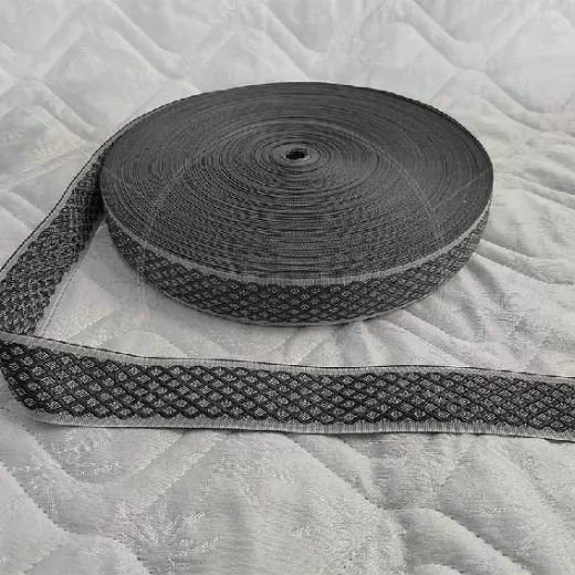 Лента окантовочная цветная AР-Ут ромб 9.2 темно-серая оптом