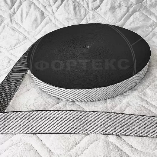 Лента окантовочная цветная БС-Ут 9.3 черная оптом