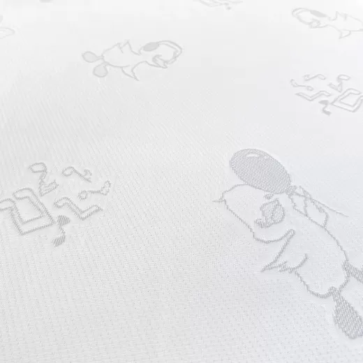 Матрасные комплектующие Матрасные ткани Трикотаж Трикотаж F136 бело-серый купить ОПТОМ Фортекс