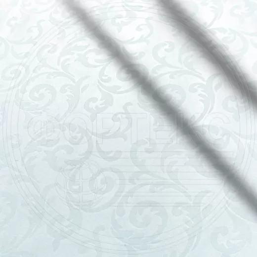 Ткани для постельного белья оптом Полиэстер Полиэстер 60 гр ZSPR-45 white вензель купить ОПТОМ Фортекс