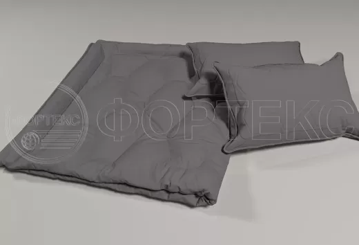 Микрофайбер однотонный 5BJ-Steel Gray пантон 18-4005