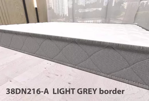Матрасный жаккард 38DN216 LIGHT GREY border