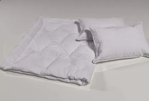 Ткань Тик хлопок дорогой 3A9-572 WHITE SILVER интерьер