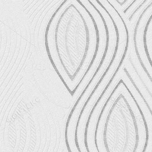 Трикотаж Montenegro CHL 180 белого цвета с абстрактным контрастным узором