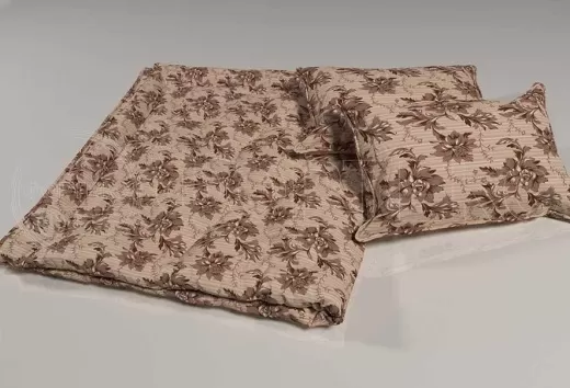 Микрофибра набивная 5BJ-2112 беж., цветочный принт