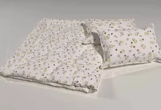 Поликоттон набивной оптом 01-729 beige А, котики
