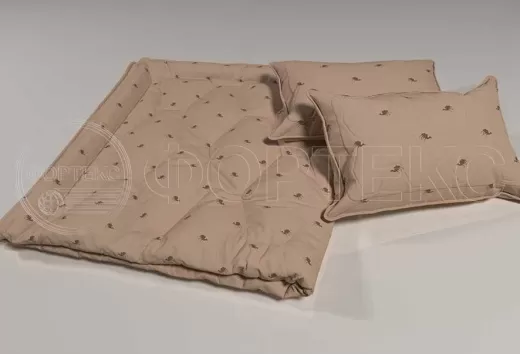 Ткань Тик тематика A1-876 brown коричневый, верблюды, интерьер