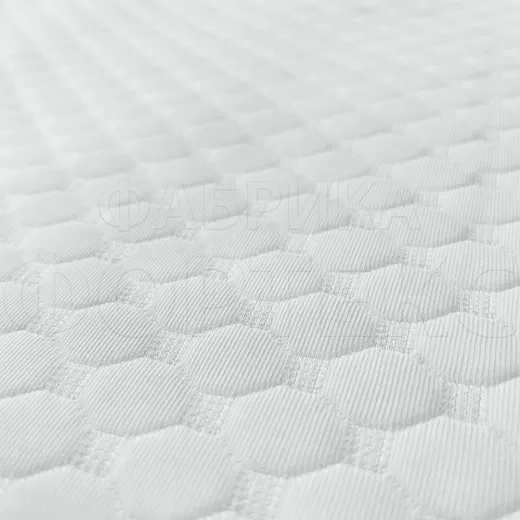 Матрасные комплектующие Матрасные ткани Трикотаж Матрасная ткань Соты X3174 белый купить ОПТОМ Фортекс
