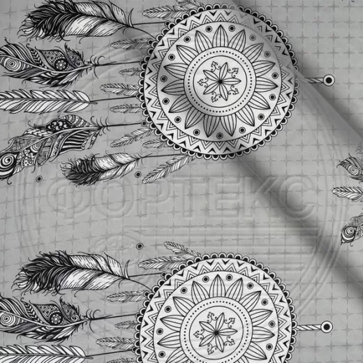 Ткани для постельного белья оптом Полиэстер ZAK-2037 A купить ОПТОМ Фортекс