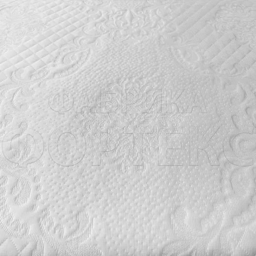 Матрасные комплектующие Матрасные ткани Трикотаж Матрасная ткань Верона X3478 белый купить ОПТОМ Фортекс