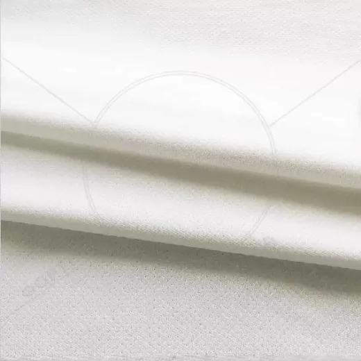 Трикотажное полотно FLAT white складка