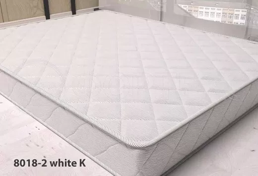 Ткань жаккард хлопок для матраса 8018-2 white K