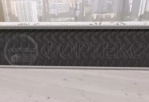 Стёжка бурлетная Узор № 319, вид на бордюр матраса