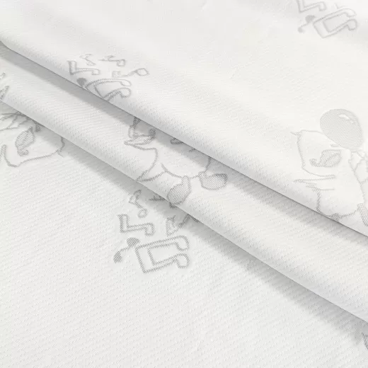 Матрасные комплектующие Матрасные ткани Трикотаж Трикотаж F136 бело-серый купить ОПТОМ Фортекс