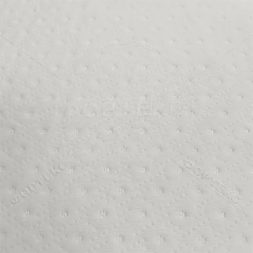 Трикотажное полотно X117-9 white белого цвета, рисунок точки