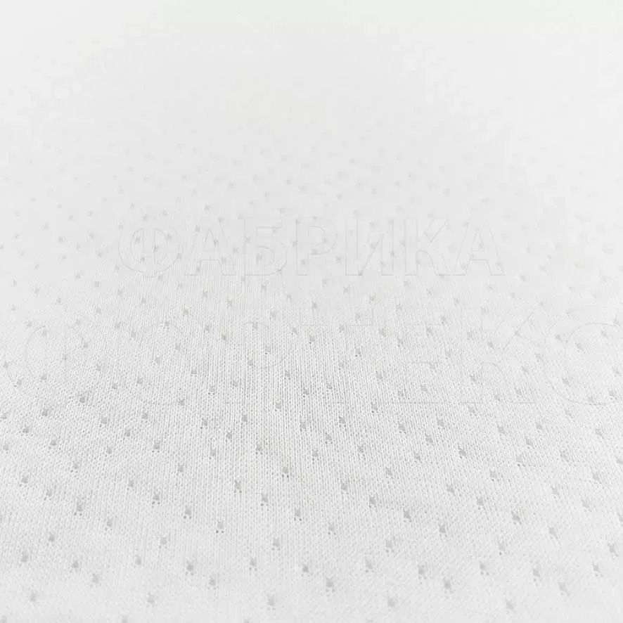 Матрасные комплектующие Матрасные ткани Трикотаж Матрасная ткань Точки хаос O215 белый купить ОПТОМ Фортекс