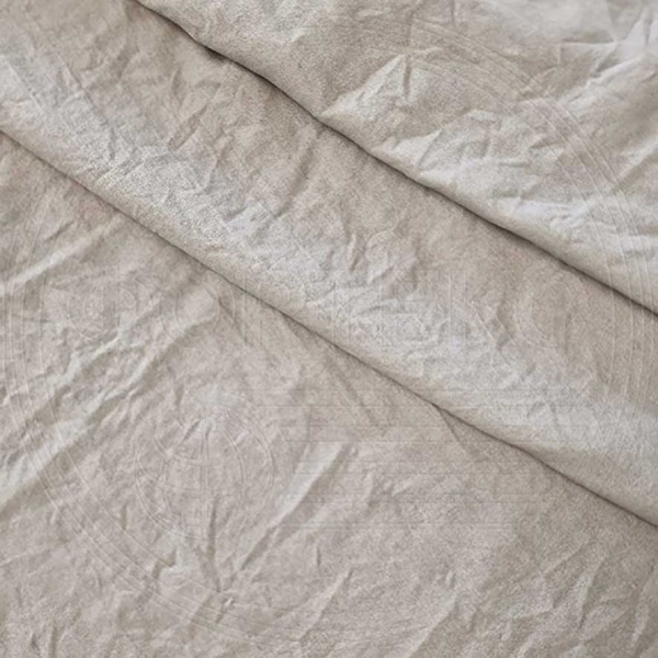 Микрофибра мятая 5JG-Cristal Gray 13-3801 C светло-серая