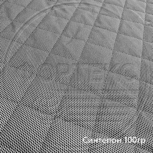 Термостежка №601 жаккард 16D021-BW border, синтепон 100 гр.