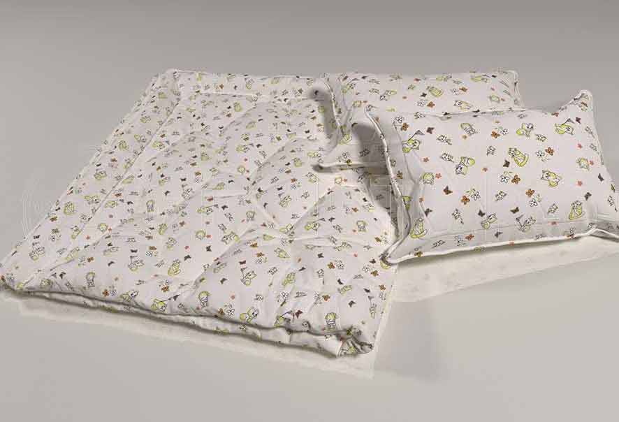 Поликоттон набивной оптом 01-729 beige А, котики