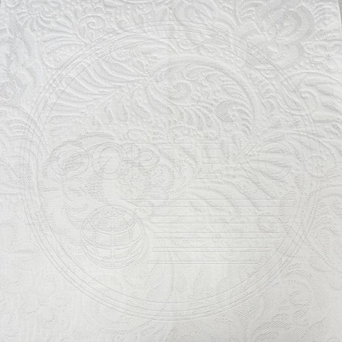 Трикотажное полотно FRTX 25 015 Гжель Белый матрасные ткани оптом