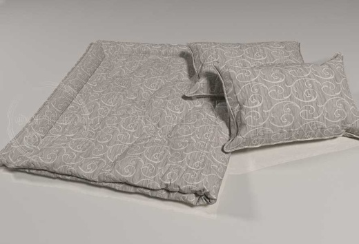 Микрофибра набивная беж 5BJ-195064-5 Завиток Бао