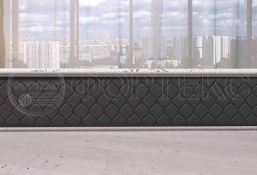 Стёжка бурлетная Узор № 308, вид на боковину матраса