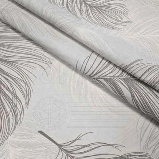 Микрофайбер набивной-пигмент серый 5BJ-1532 рис. перо