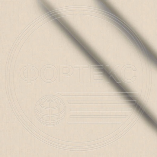 Ткань Тик хлопок однотонный 3A9-Creme Brulee оттенки бежевого, без рисунка