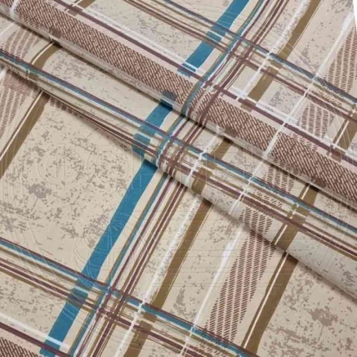 Микрофайбер набивной-пигмент цветной 5BJ-1636-7 Клетка