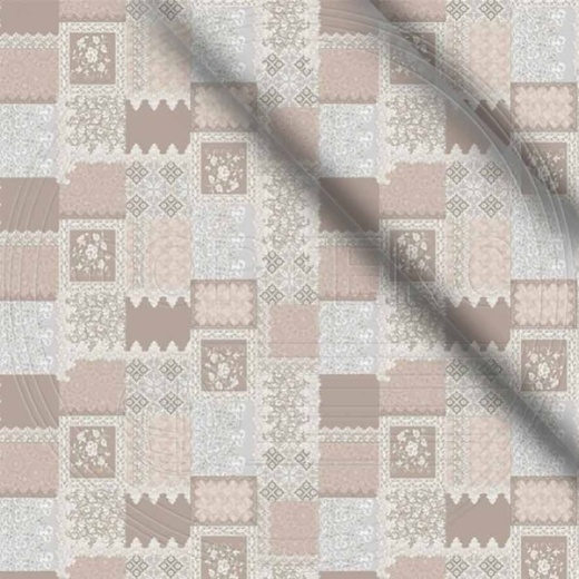 Микрофайбер набивной-пигмент 5BJ-7144-6 Вышивка беж