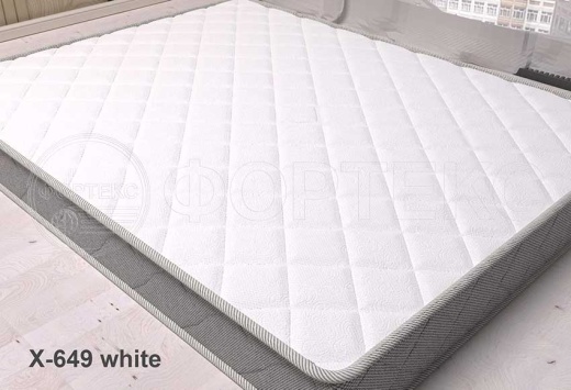 Трикотажа X-649 White на матрасе