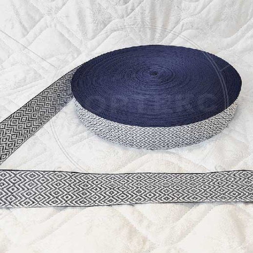 Лента окантовочная цветная А-РP 3.4 темно-синяя оптом