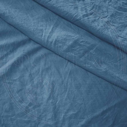 Микрофибра мятая 5BJ-Moonlight Blue 18-4027 C синего цвета